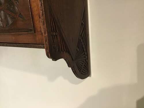 Antique wall cabinet