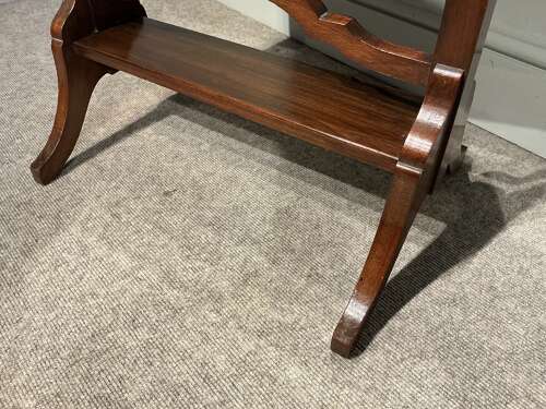 Antique cheval mirror