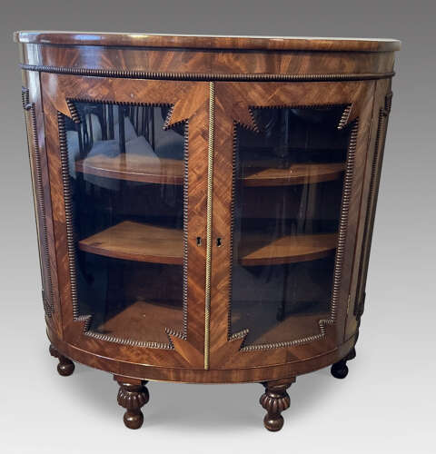 Regency mahogany side cabinet.