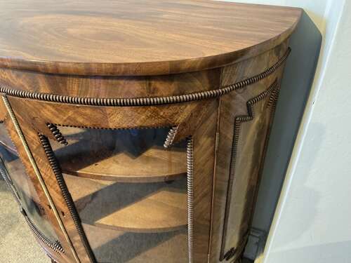 Regency mahogany side cabinet.