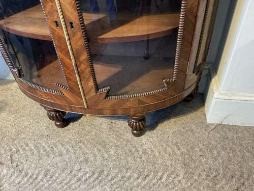 Regency mahogany side cabinet.