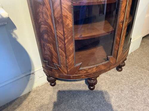Regency mahogany side cabinet.