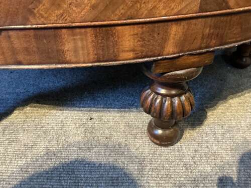 Regency mahogany side cabinet.