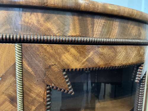 Regency mahogany side cabinet.