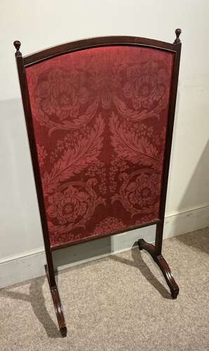 Antique fire screen