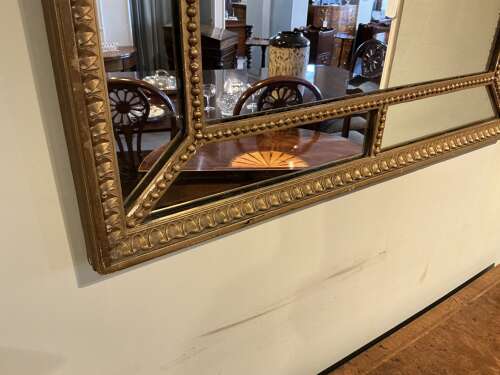 Antique gilt mirror