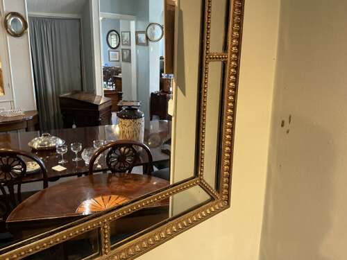Antique gilt mirror