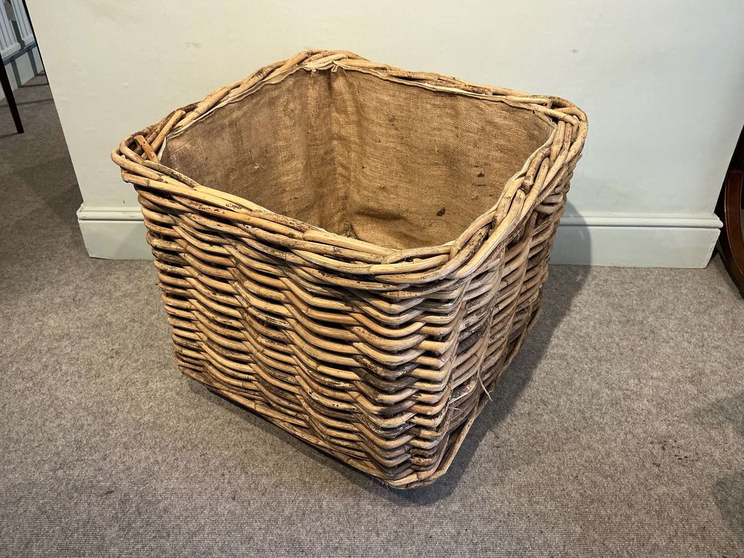 Vintage mill basket