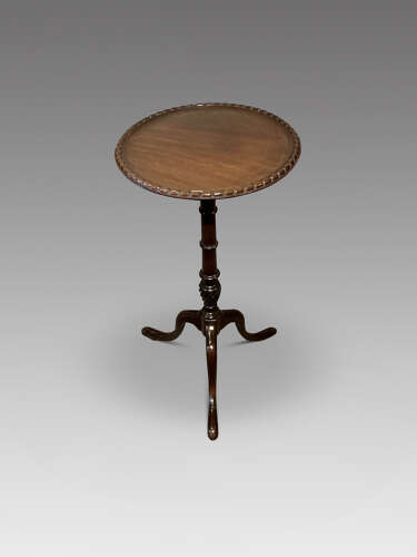 Antique mahogany wine table