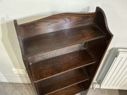 Antique oak bookcase