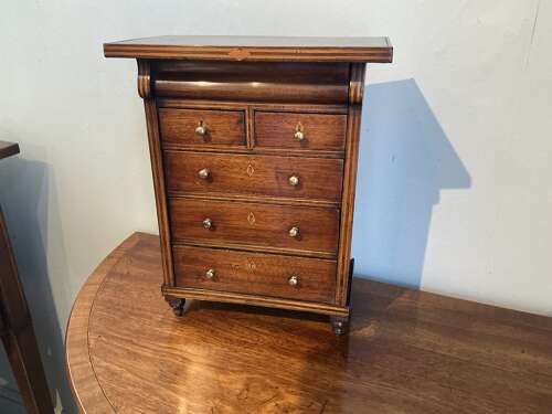 Antique miniature chest of drawers