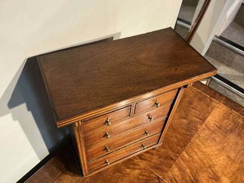 Antique miniature chest of drawers