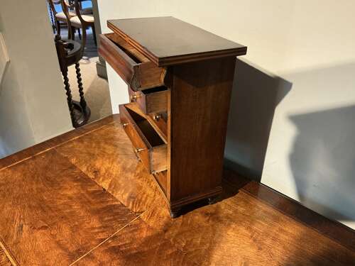 Antique miniature chest of drawers