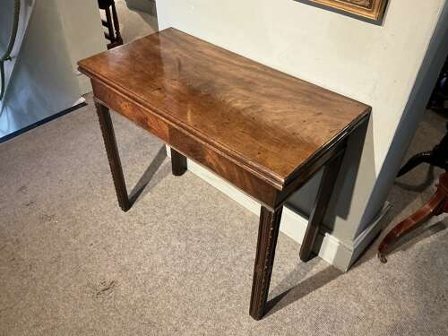 Georgian card table
