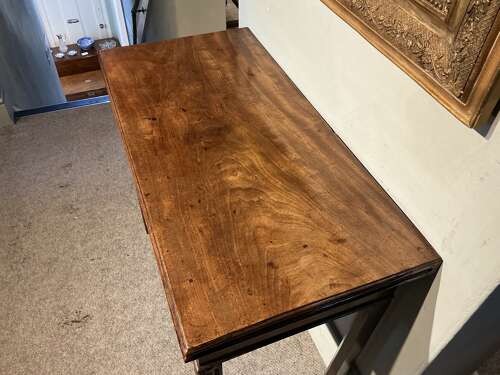 Georgian card table
