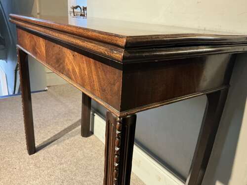 Georgian card table