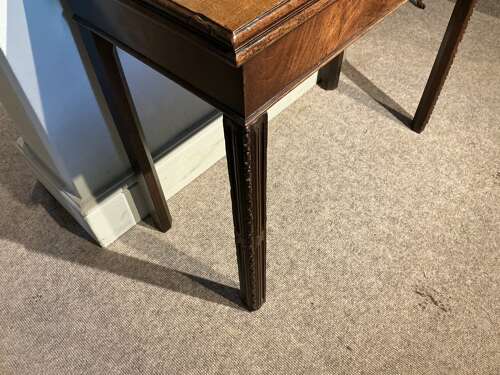 Georgian card table