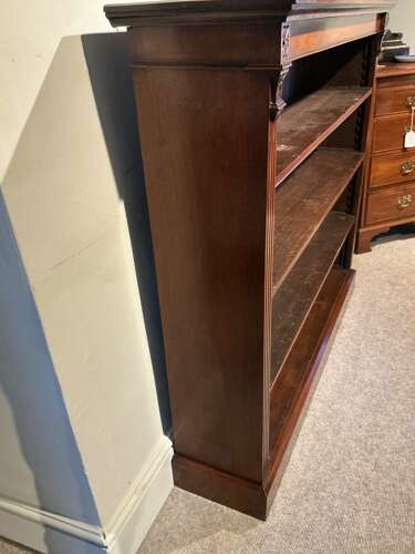 Antique open bookcase