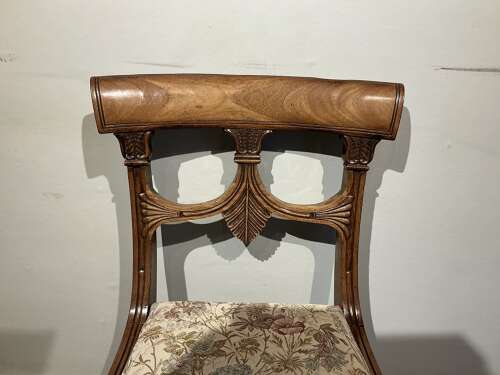 Set of four antique chairs