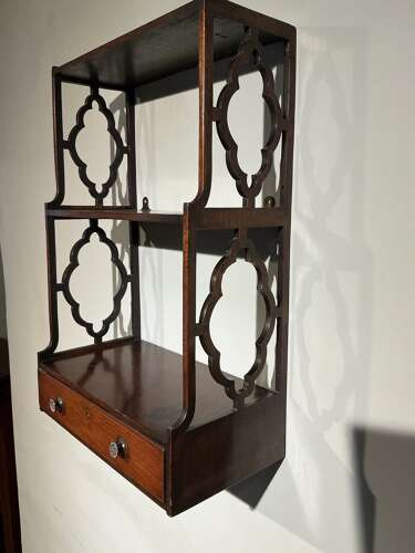 Antique wall shelves