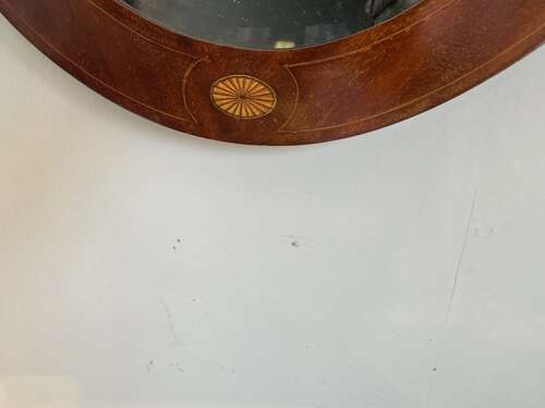 Edwardian wall mirror