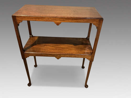 Antique two tier table