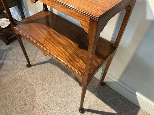 Antique two tier table
