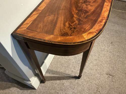 Georgian card table