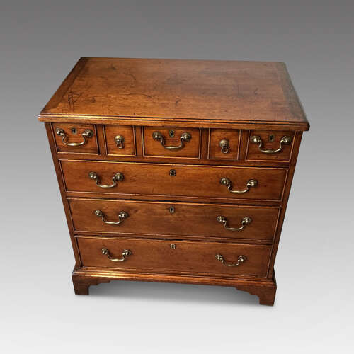 Antique cedar wood chest of drawers