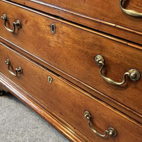 Antique cedar wood chest of drawers