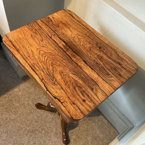 Antique rosewood sidetable