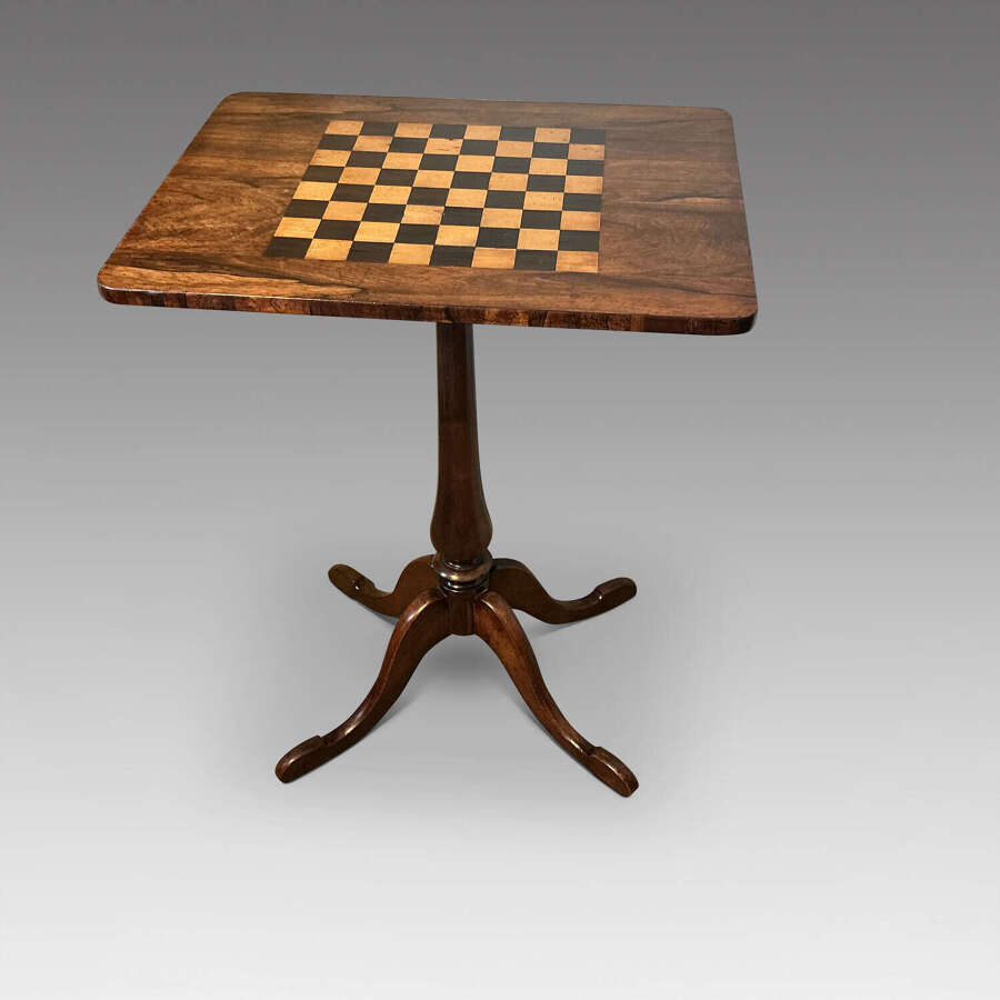 Antique chess table
