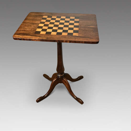 Antique chess table