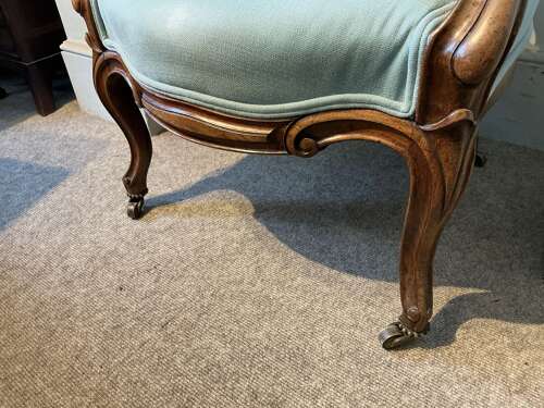 Antique open armchair
